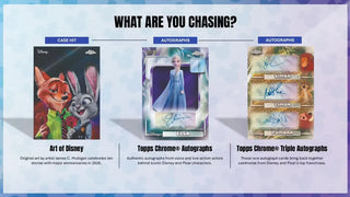 2026 Topps Chrome Disney Value Box