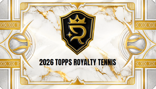 PREORDER:  2026 Topps Royalty Tennis Hobby Box (Release 13 Nov 2026 4pm)