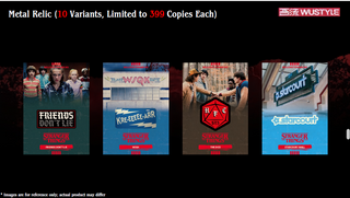 PREORDER:   WUSTYLE Retro Stranger Things 1-5 Trading Cards (11 August)