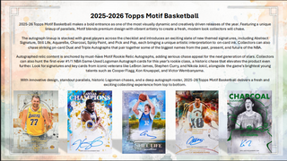 PREORDER: 2025-26 Topps Motif Basketball Hobby Box (From July 9)