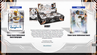 PREORDER: 2026 Topps Tribute Baseball Hobby Box (Release date 29 July)
