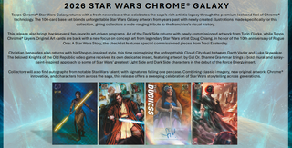 PREORDER:  2026 Topps Star Wars Chrome Galaxy Hobby