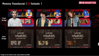 PREORDER:   WUSTYLE Retro Stranger Things 1-5 Trading Cards (11 August)