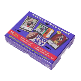 2024 Leaf Pro Set Metal Football Hobby Box