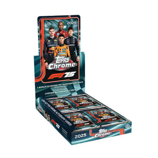 2025 Topps Chrome Formula 1 - Hobby Box - Available Now