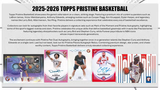 2025-26 Topps Pristine Basketball Hobby Box - Pre Order