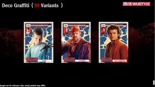 PREORDER:   WUSTYLE Retro Stranger Things 1-5 Trading Cards (11 August)