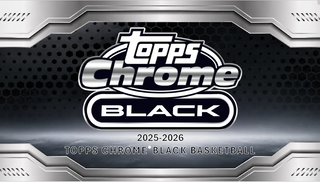 PREORDER: 2025/26 Topps Chrome Black Basketball Hobby Box (27 August)