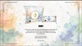 PREORDER: 2025-26 Topps Motif Basketball Hobby Box (From July 9)