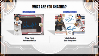 PREORDER: 2026 Topps Tribute Baseball Hobby Box (Release date 29 July)