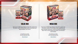 PREORDER: 2026 Topps Stadium Club UFC Hobby Box (ETA August 14)