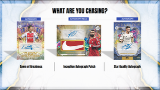 PREORDER:  2025/26 Topps Inception UEFA Club Competitions Soccer Hobby Box (ETA Release 30 July)