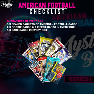 American Football Trading Card Mystery Box – Series 1