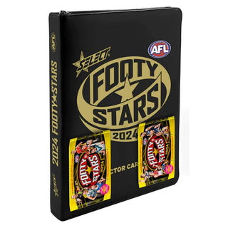 2024 AFL Footy Stars Vinyl Album + 2 Packs