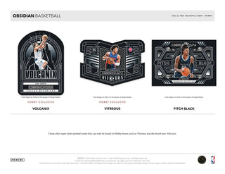 2021/22 Panini Obsidian Basketball Hobby Box