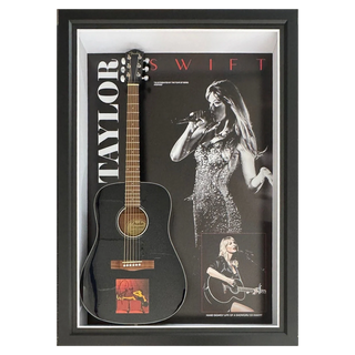 Taylor Swift Signed Fender Guitar Display