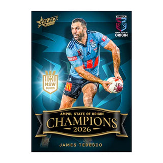 PREORDER: NSW Blues State of Origin 2026 Mens Champion Card Set