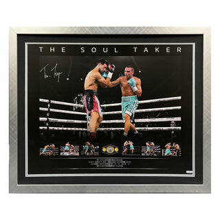 Tim Tszyu ‚Äúthe Soul Taker‚Äù Hand Signed Print Framed