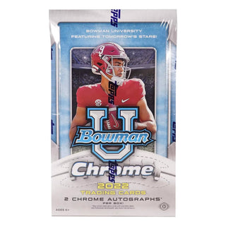 2022 Bowman Chrome University Football Hobby Box