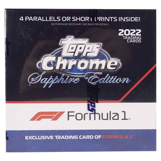 2022 Topps Chrome F1 Formula 1 Sapphire Edition Hobby Box