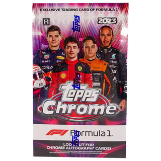 2023 Topps Chrome F1 Formula 1 Racing Hobby Box