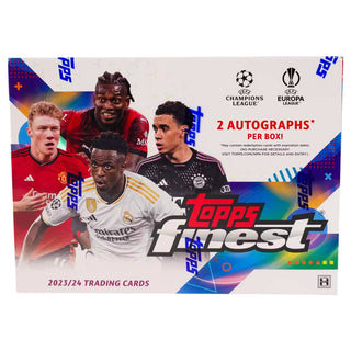 2023/24 Topps UEFA Club Competitions Finest Soccer Hobby Box