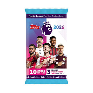2026 Topps Premier League Trading Cards Booster Pack Pre-Sale (Early October)