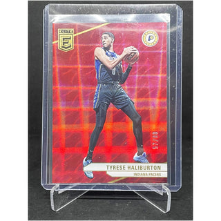 2023-24 Donruss Elite Tyrese Haliburton International Hyper Red 57/88