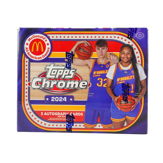 2024 Topps Chrome McDonald's All American Basketball Hobby Box (Cooper Flagg!)