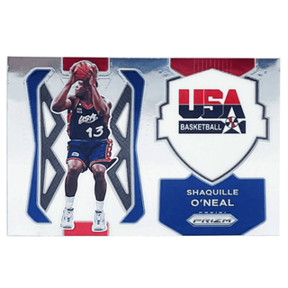 2021-22 Panini Silver Prizm USA Basketball Shaquille O'Neal - No. 10