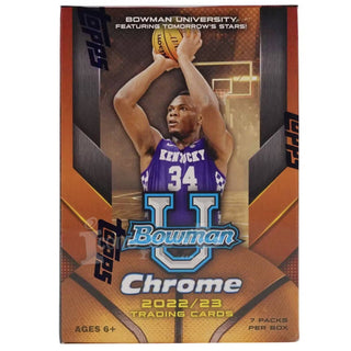 2022-23 Bowman University Chrome Basketball Blaster Box