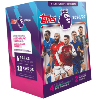 PREORDER:  2026/27 Topps Premier League EPL Soccer Value Box (17 Sept 4pm)
