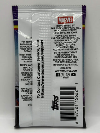 2026 Topps Chrome® Marvel Comics - Value Single Pack