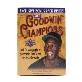 2021 Upper Deck Goodwin Champions 7-Pack Blaster Box