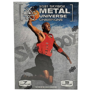 2021 Upper Deck Skybox Metal Universe Champions 5-Pack Blaster Box