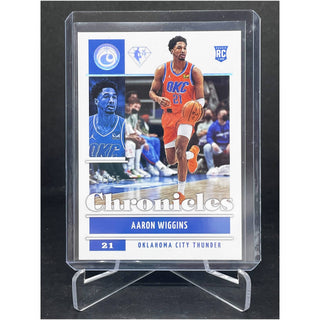 2021-22 Panini Chronicles Aaron Wiggins 75th Anniversary RC 17/75