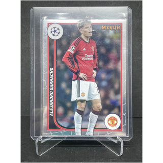 2024 Topps Merlin UEFA Alejandro Garnacho Base - No. 82