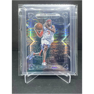 2021-22 Panini Obsidian Allen Iverson Electric Etch - No. 138