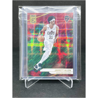 2023-24 Donruss Elite Jarrett Allen International Green/Red Hyper - No. 42