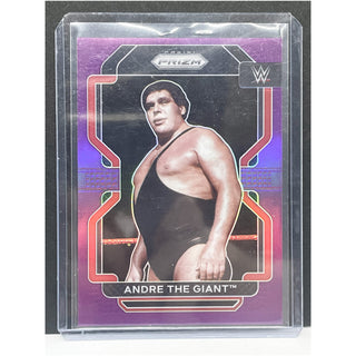 2022 Panini Prizm WWE Andre The Giant Purple Prizm 051/149 - No. 200