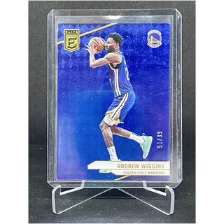 2023-24 Donruss Elite Andrew Wiggins Blue Base 51/99