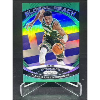 2023-24 Panini Prizm Global Reach Giannis Antetokounmpo Prizm - No. 4