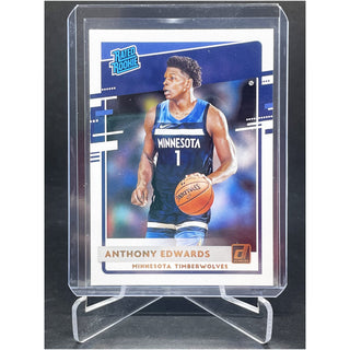 2020-21 Panini Donruss Rated Rookie Anthony Edwards - No. 201