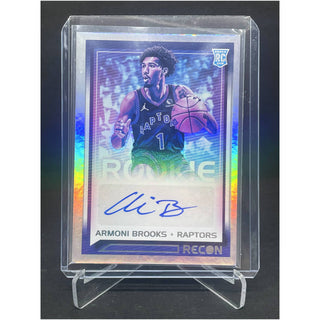 2021-22 Panini Recon Armoni Brooks Rookie Auto - No. RRS-AMB