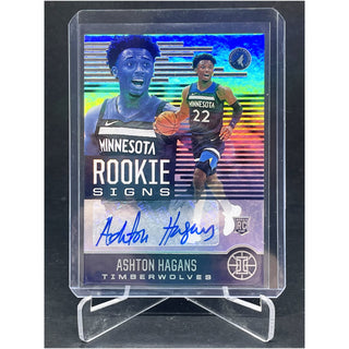 2020-21 Panini Illusions Rookie Signs Auto Ashton Hagans - No. RS-ASH