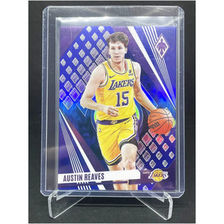 2023-24 Panini Phoenix Austin Reaves Blue Parallel 27/35