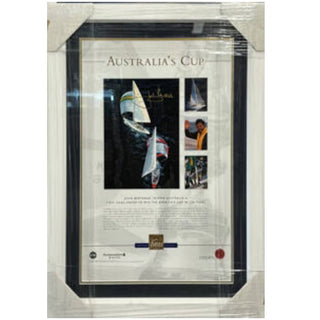 Australia's Cup John Bertand Signed Limited Edition Print Framed