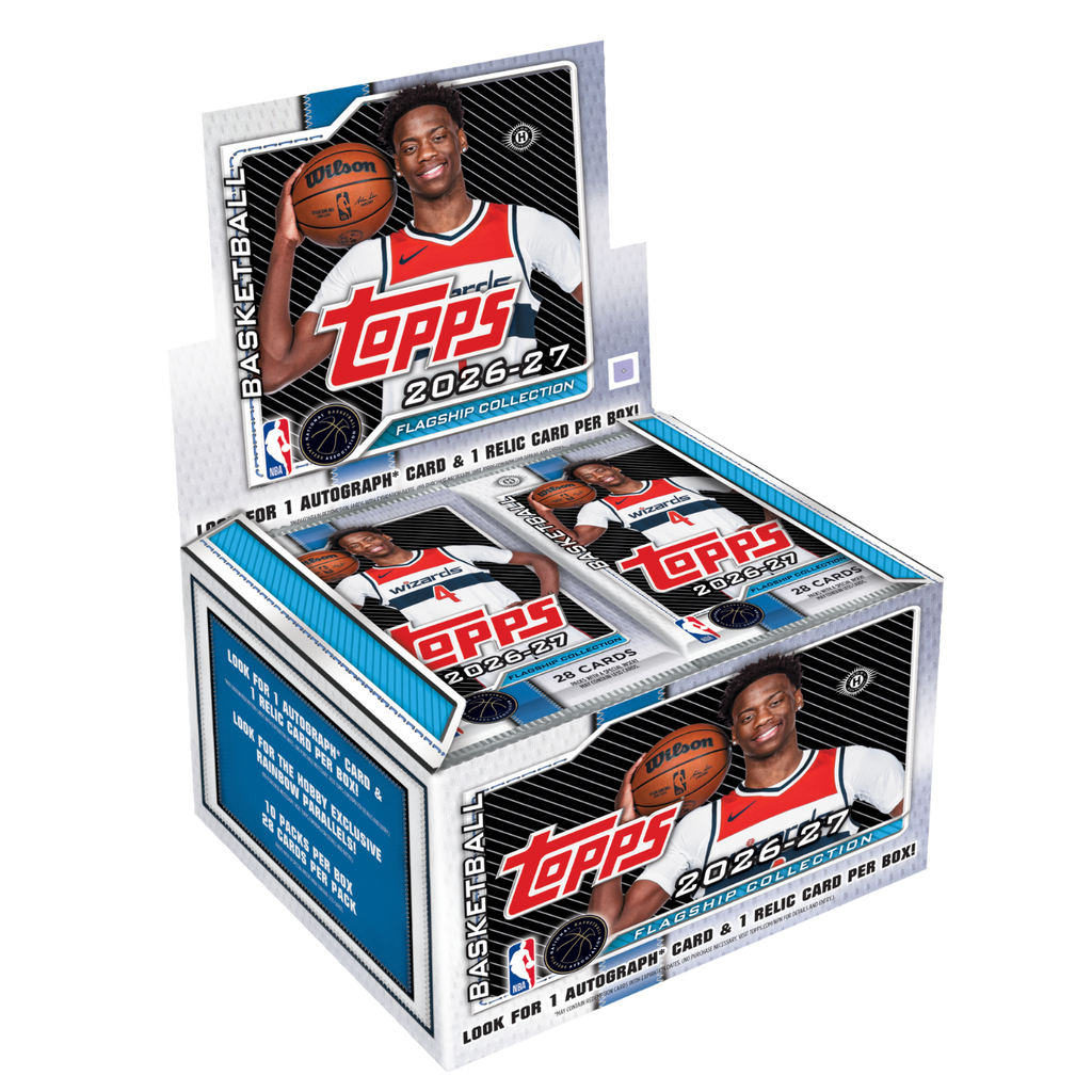 PREORDER: 2026/27 Topps Flagship Basketball Jumbo Hobby Box (05/11/26 ...