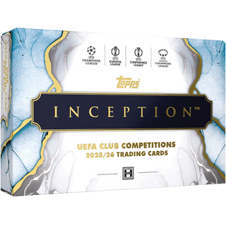 PREORDER:  2025/26 Topps Inception UEFA Club Competitions Soccer Hobby Box (ETA Release 30 July)