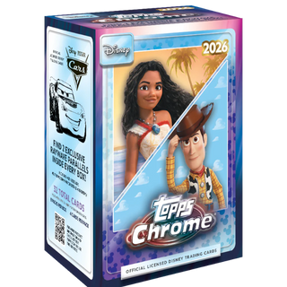 2026 Topps Chrome Disney Value Box